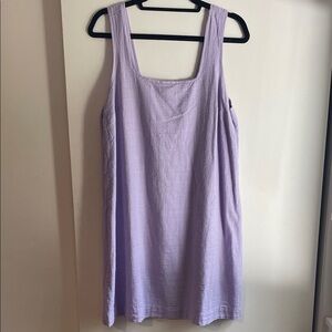 🆕 Eddie Bauer Lavender Dress Size M